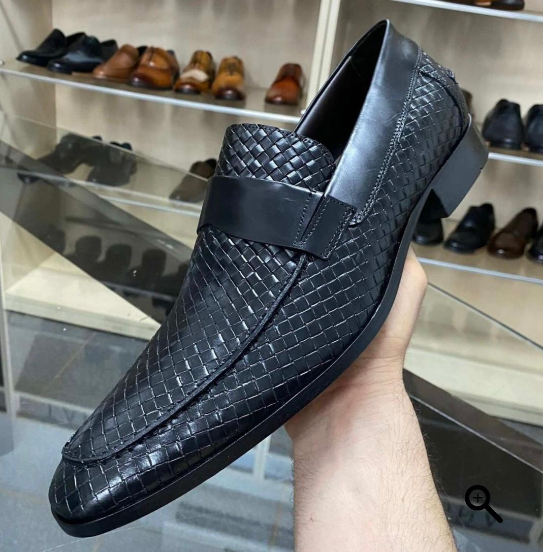 Loafer Trançado Preto